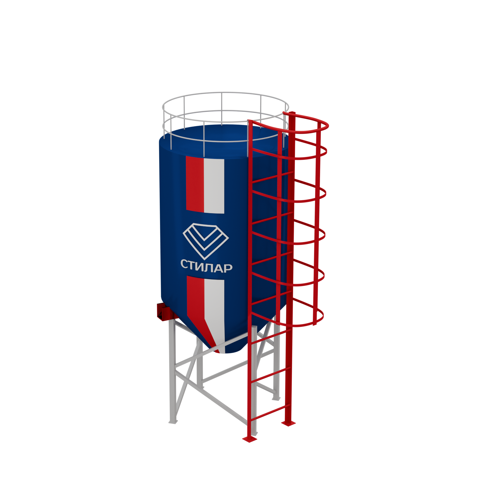 Цельносварный силос  10 м³ от производителя